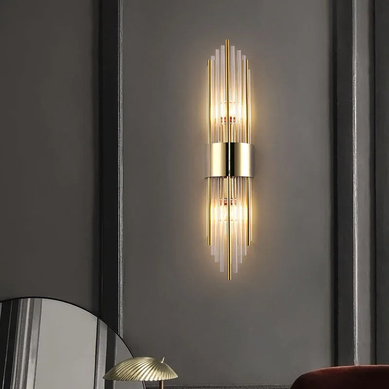 Radiant Axis Glass Sconce by PurelyhomeDeco