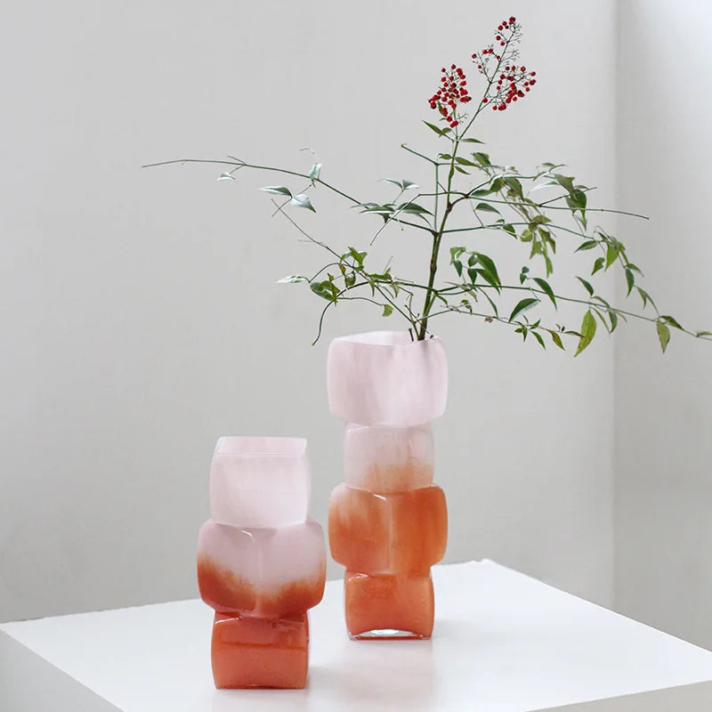 Terracotta Glow Vase by PurelyhomeDeco