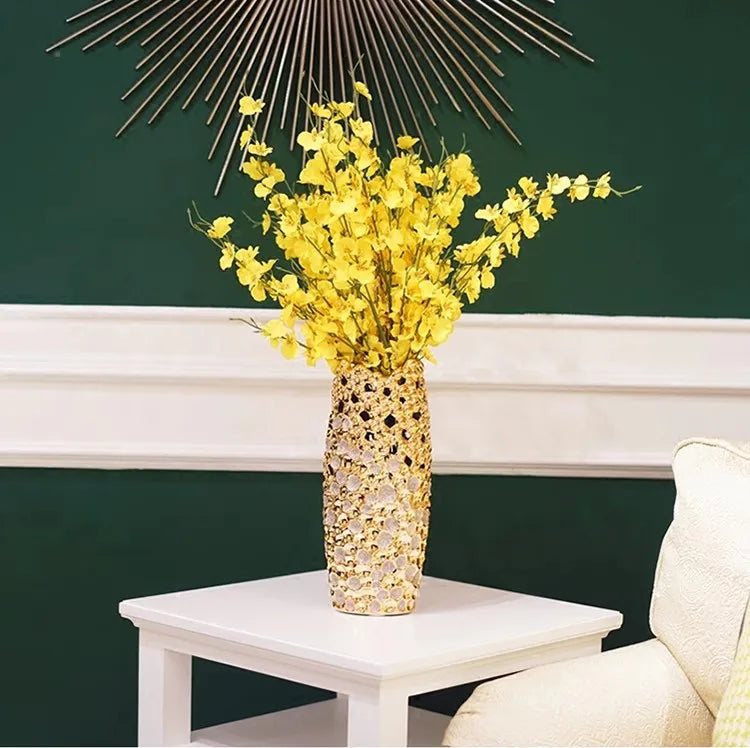Gilded Grace Vase by PurelyhomeDeco
