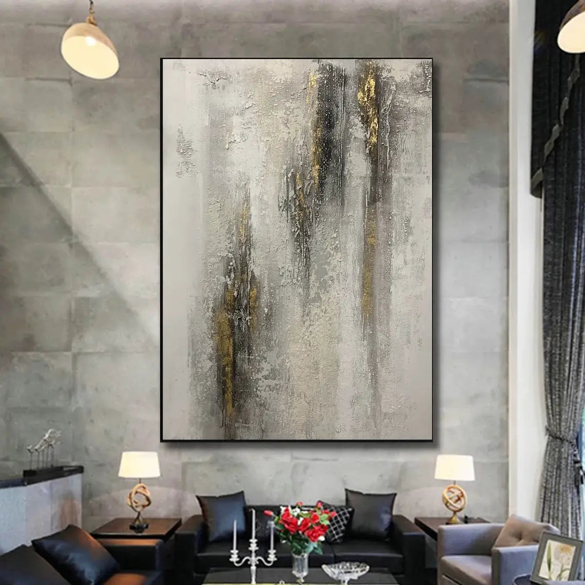 Chromara™ Abstract Canvas Art by PurelyhomeDeco