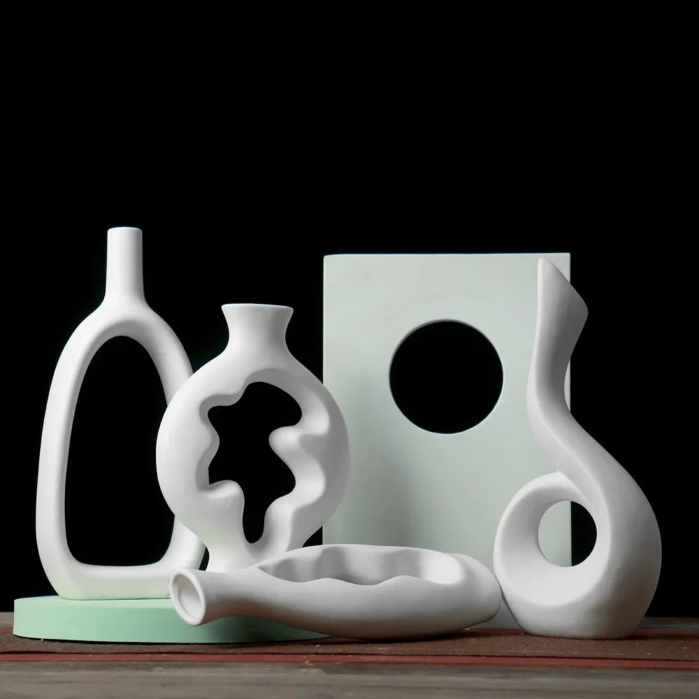 Silent Hollow Vase by PurelyhomeDeco