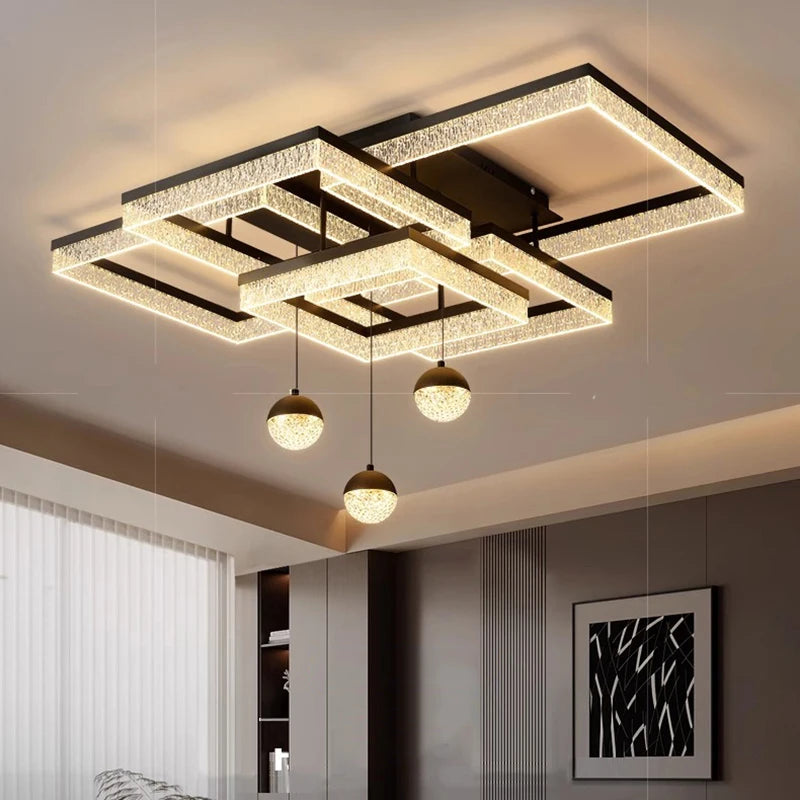 Crystal Cascade Chandelier by PurelyhomeDeco