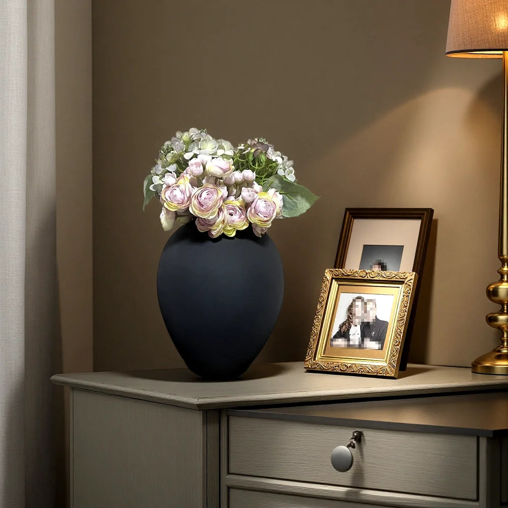 Steel Aura Vase by PurelyhomeDeco