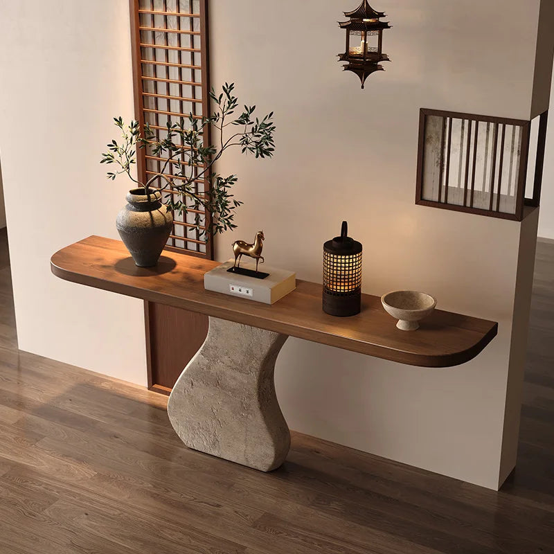 WabiForma™ Wabi-Sabi Console Table – Modern Premium Hallway & Living Room Accent Table by PurelyhomeDeco