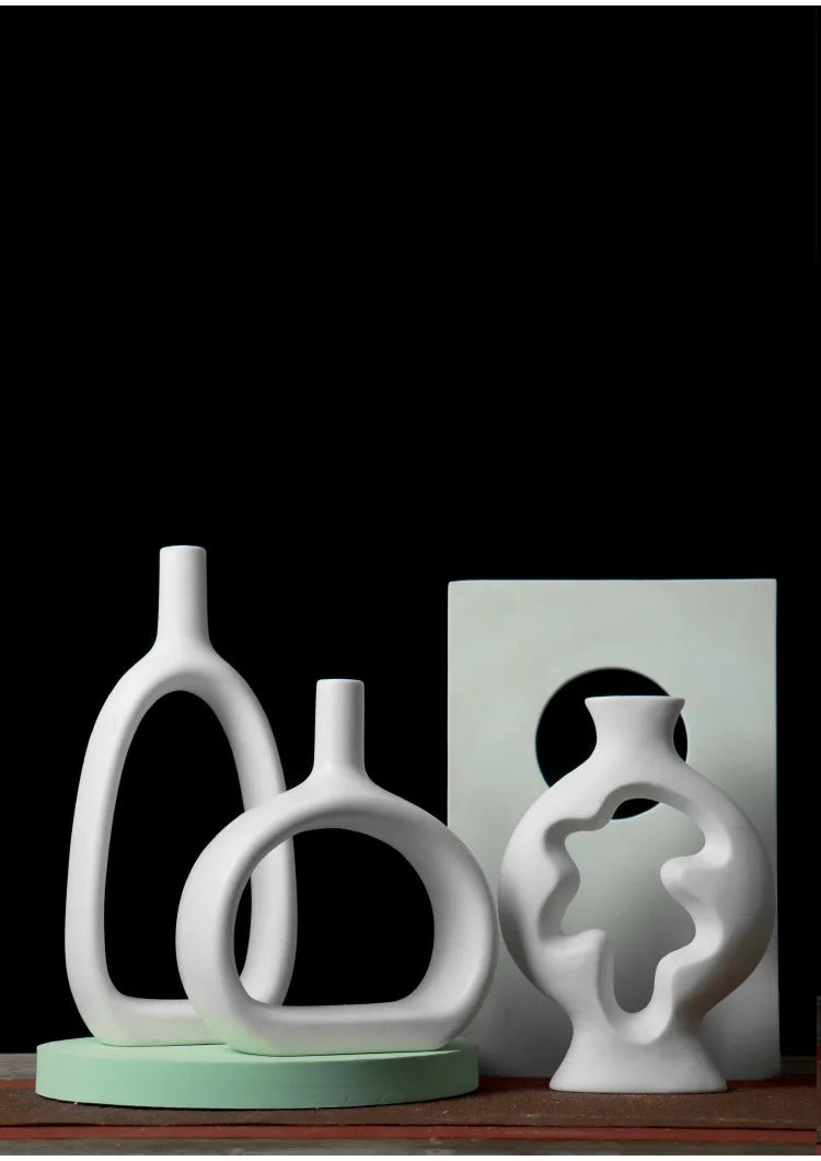 Silent Hollow Vase by PurelyhomeDeco