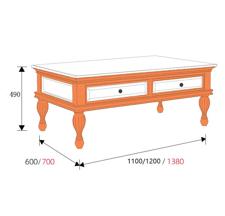 FIELDRA™ Solid Wood Storage Coffee Table by PurelyhomeDeco