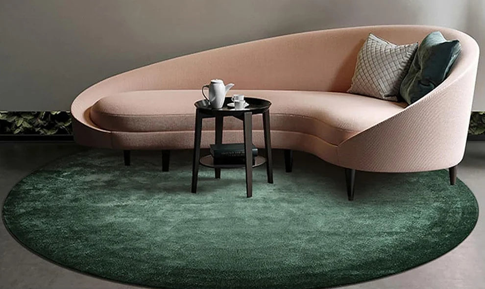Verdant Halo Rug by PurelyhomeDeco