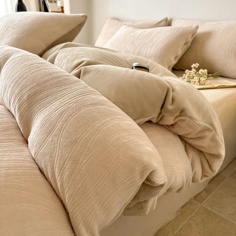 Noctavia Luxe Fleece Ensemble by PurelyhomeDeco