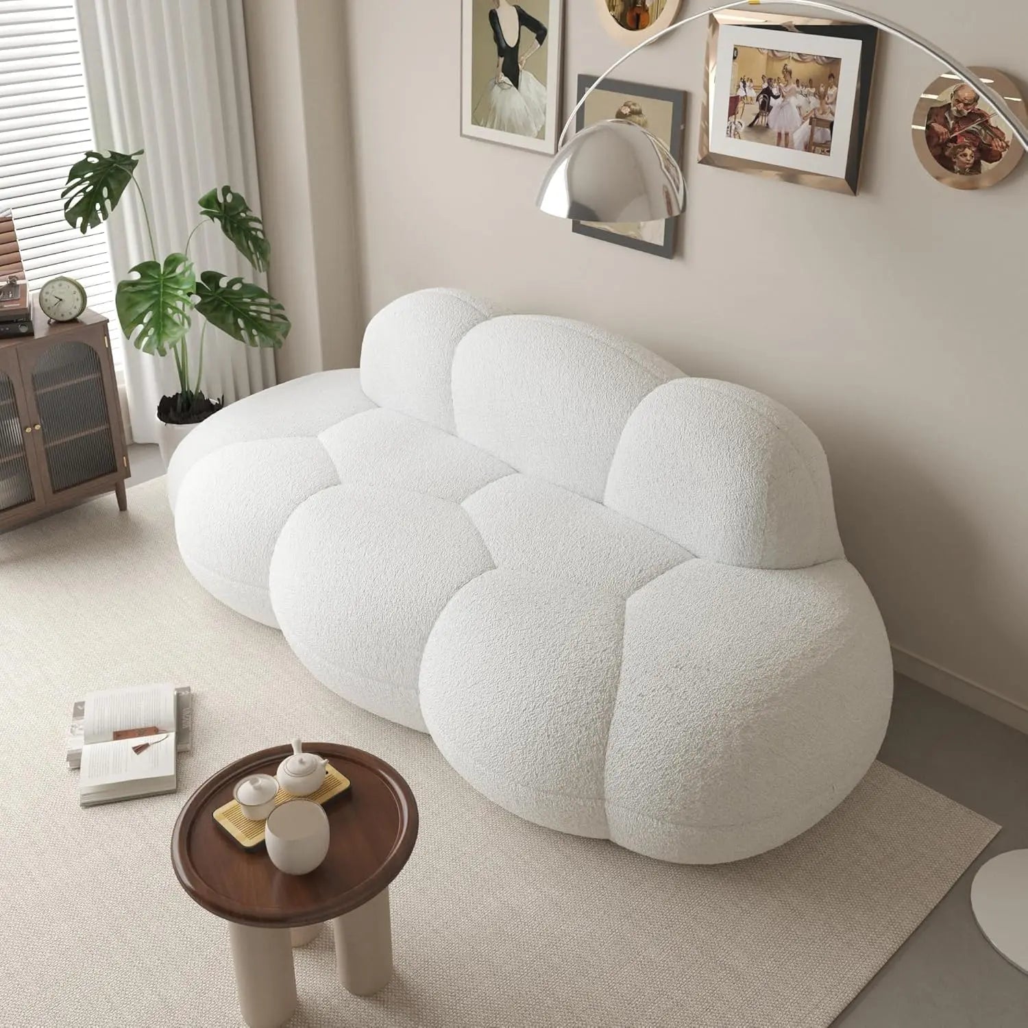 SEREN ARC™ Cloud Loveseat by PurelyhomeDeco