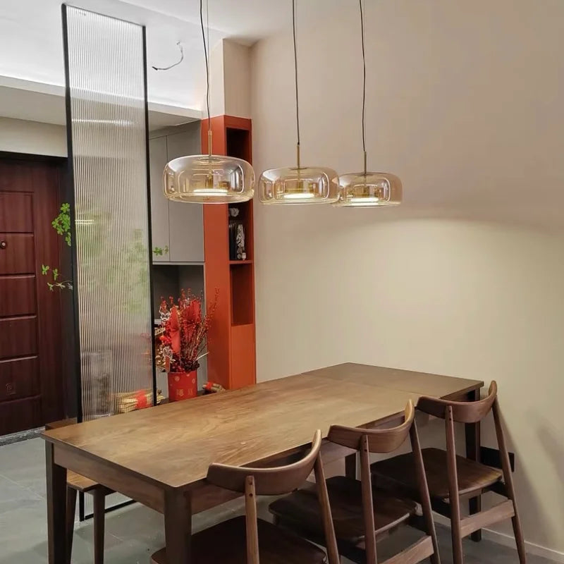 Still Light Glass Pendant by PurelyhomeDeco