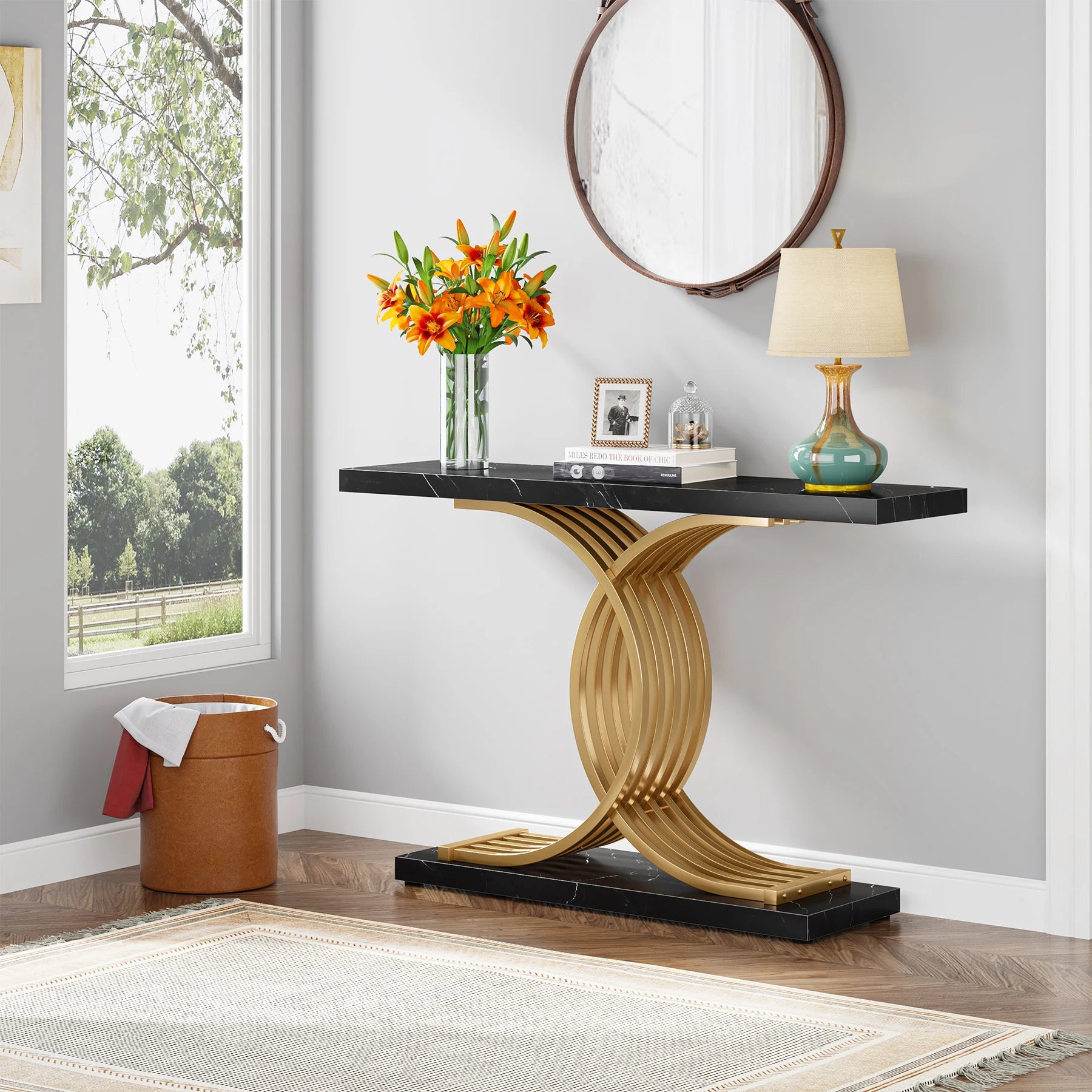 Aurea Axis Console by PurelyhomeDeco