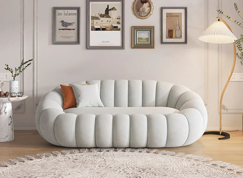 CLOUDKIN™ Pumpkin Sofa by PurelyhomeDeco