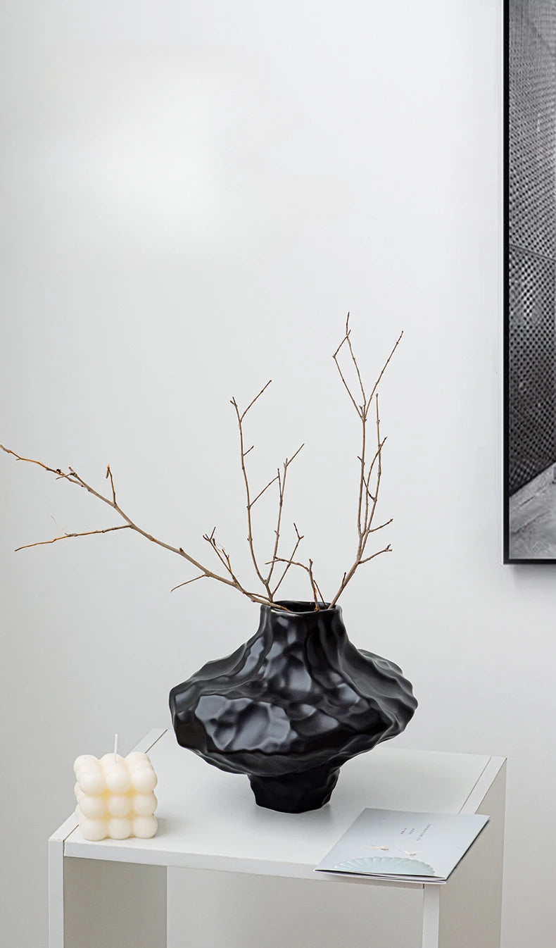 Strata Stone Vase by PurelyhomeDeco