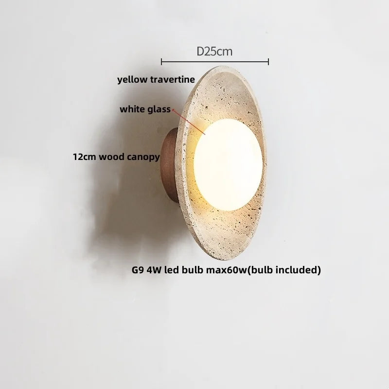 Solin Travertine Light by PurelyhomeDeco