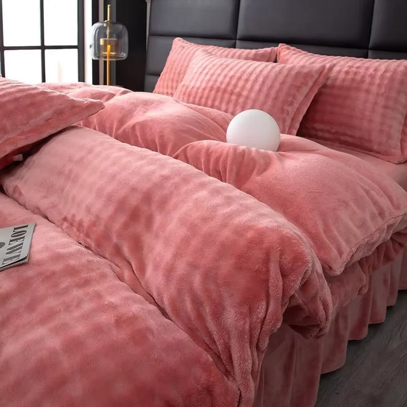 Arctic Plush Duvet by PurelyhomeDeco