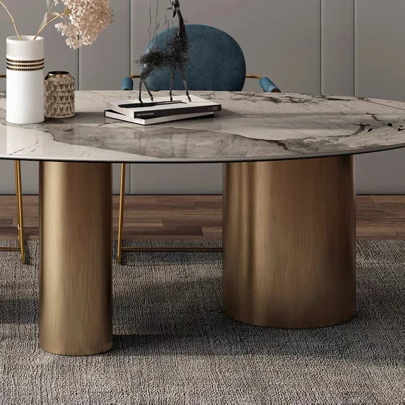 VELØR™ Mid-Century Luxury Dining Table by PurelyhomeDeco
