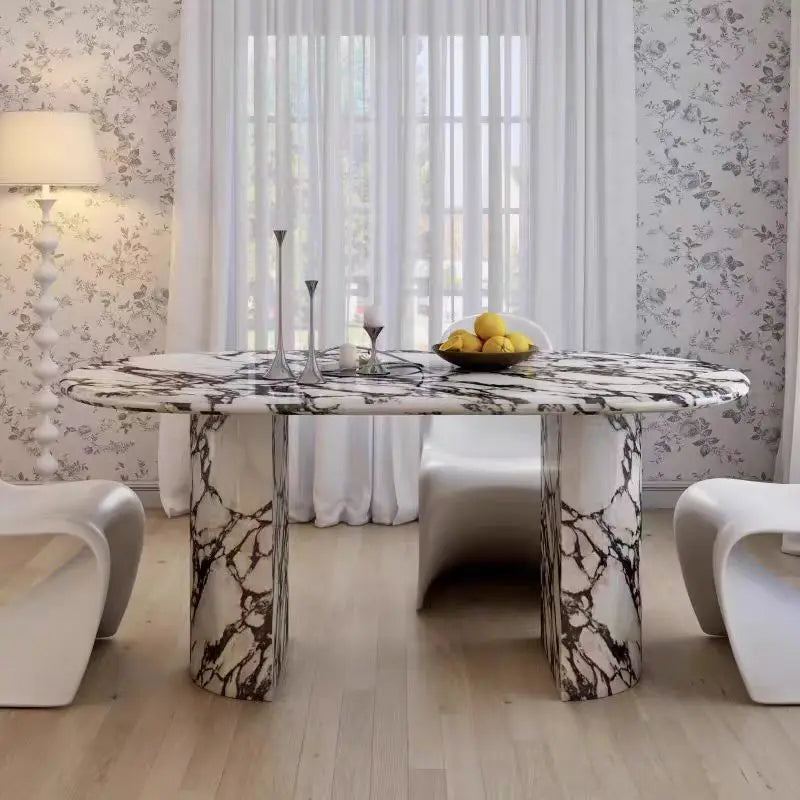 Monolith High-Hardness Stone Dining Table by PurelyhomeDeco