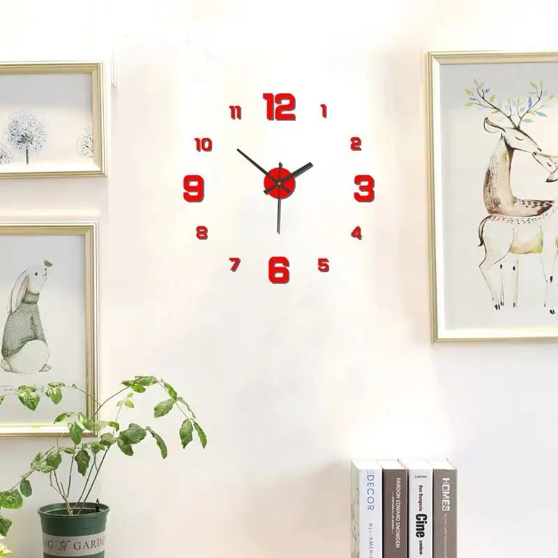 Frameless Wall Clock