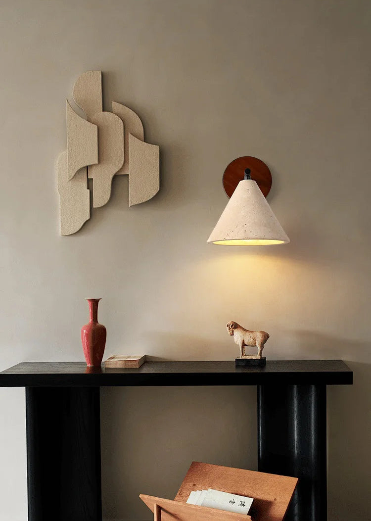 Heritage Travertine Lamp by PurelyhomeDeco