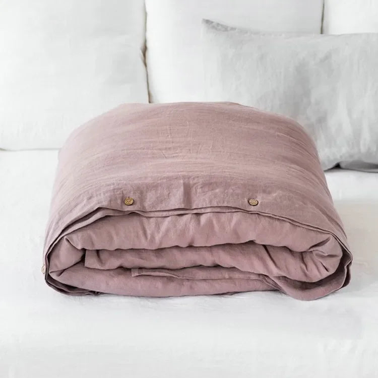 VELARÉ™ Natural French Linen Duvet Cover – Durable, Breathable, Luxury Home Textiles by PurelyhomeDeco