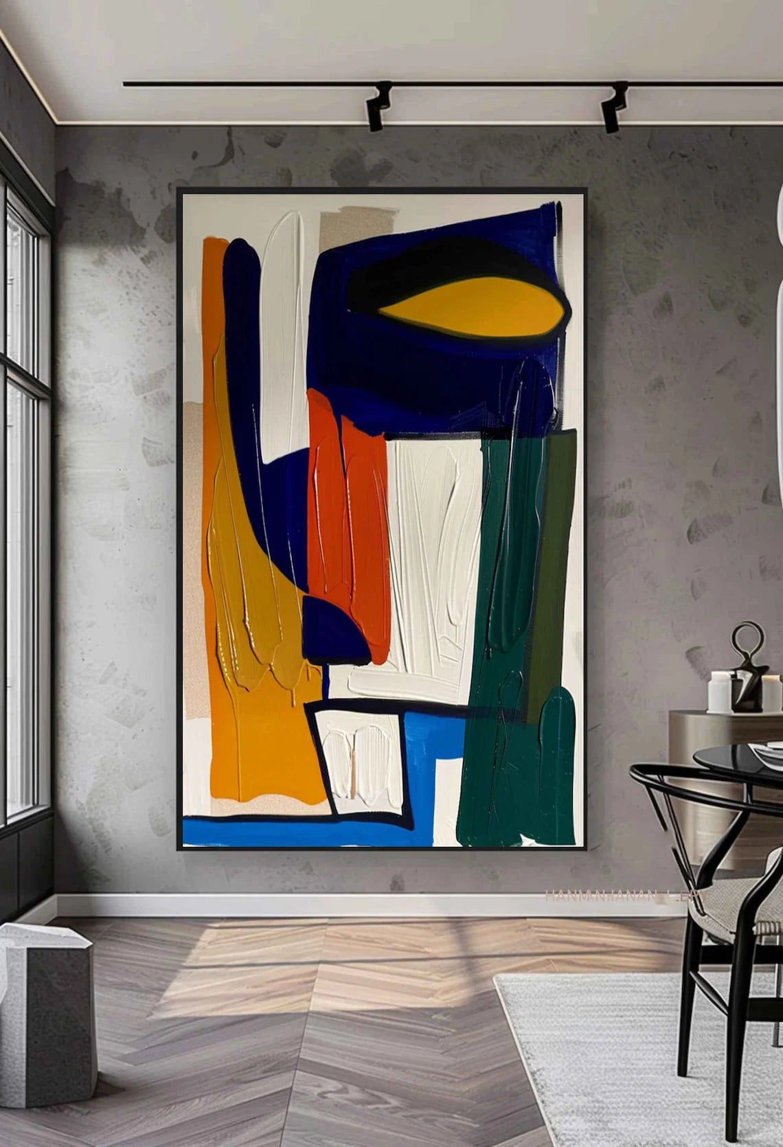 Chromara™ Abstract Canvas Art by PurelyhomeDeco