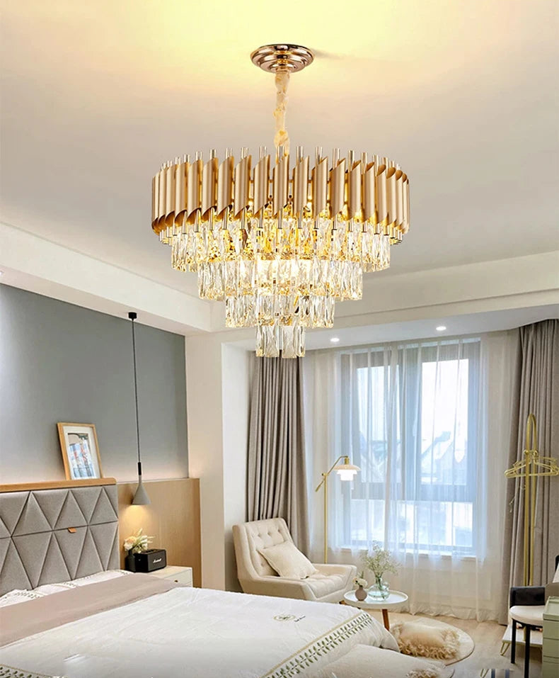 Nova Crystal Pendant Lamp by PurelyhomeDeco