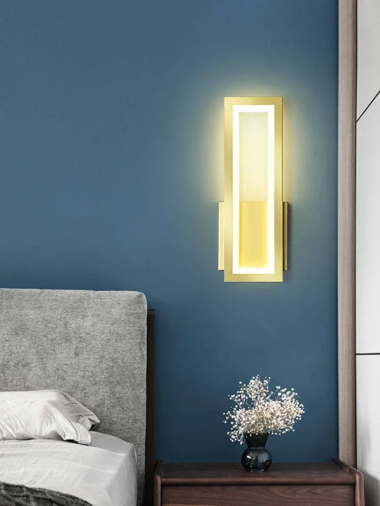 Linéa Duo – Modern Minimalist LED Wall Sconce | Black & White Bedside Light by PurelyhomeDeco