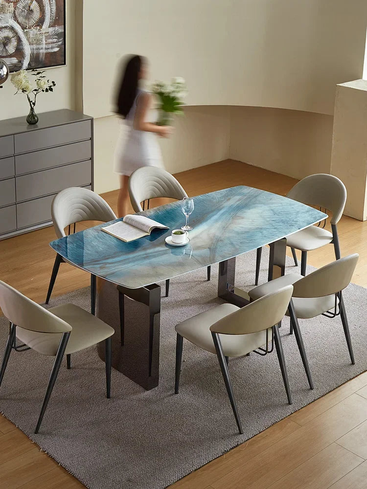 SILORA Premium Crystal Stone Dining Collection by PurelyhomeDeco