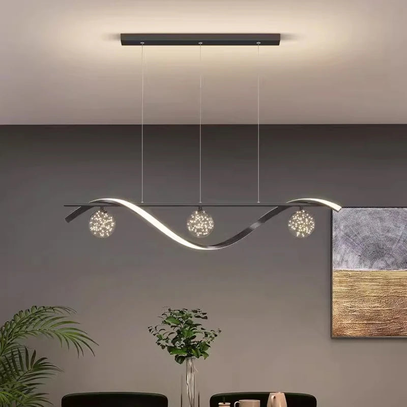 Pearl Drift Chandelier by PurelyhomeDeco