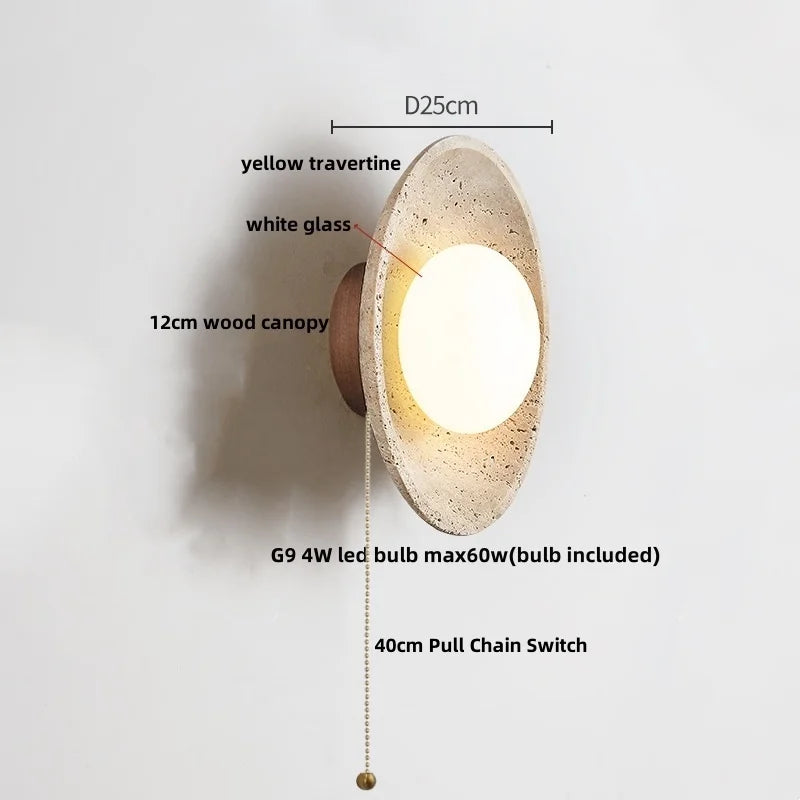 Solin Travertine Light by PurelyhomeDeco