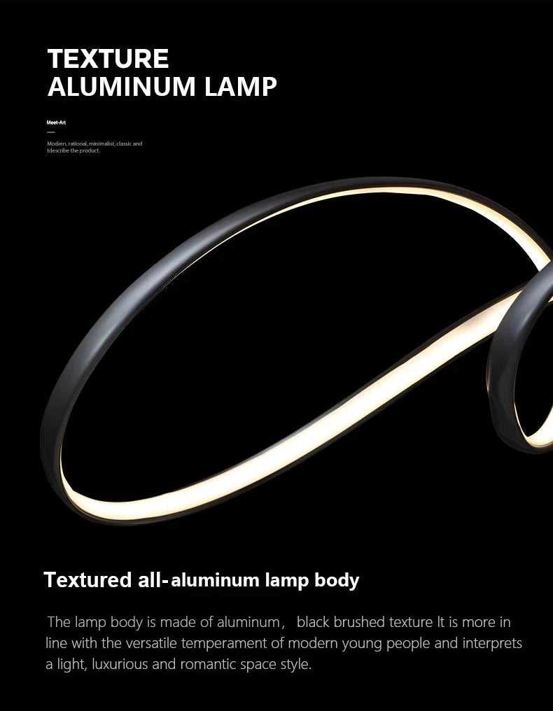 Élan Linea – Modern Minimalist LED Luxury Chandelier | Restaurant · Bedroom · Bar Lighting by PurelyhomeDeco