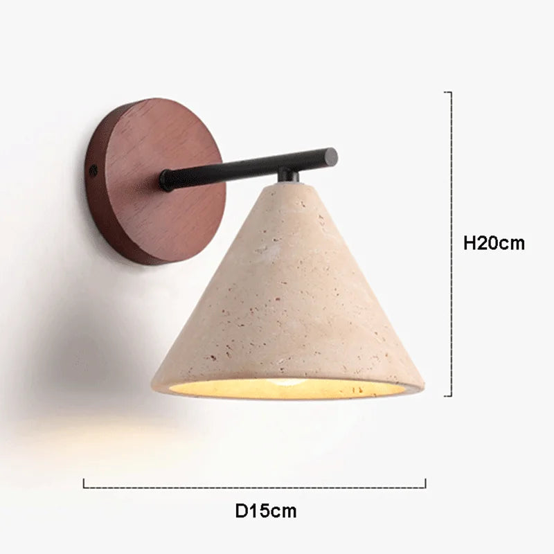 Heritage Travertine Lamp by PurelyhomeDeco