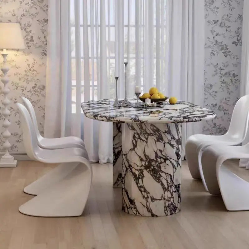 Monolith High-Hardness Stone Dining Table by PurelyhomeDeco