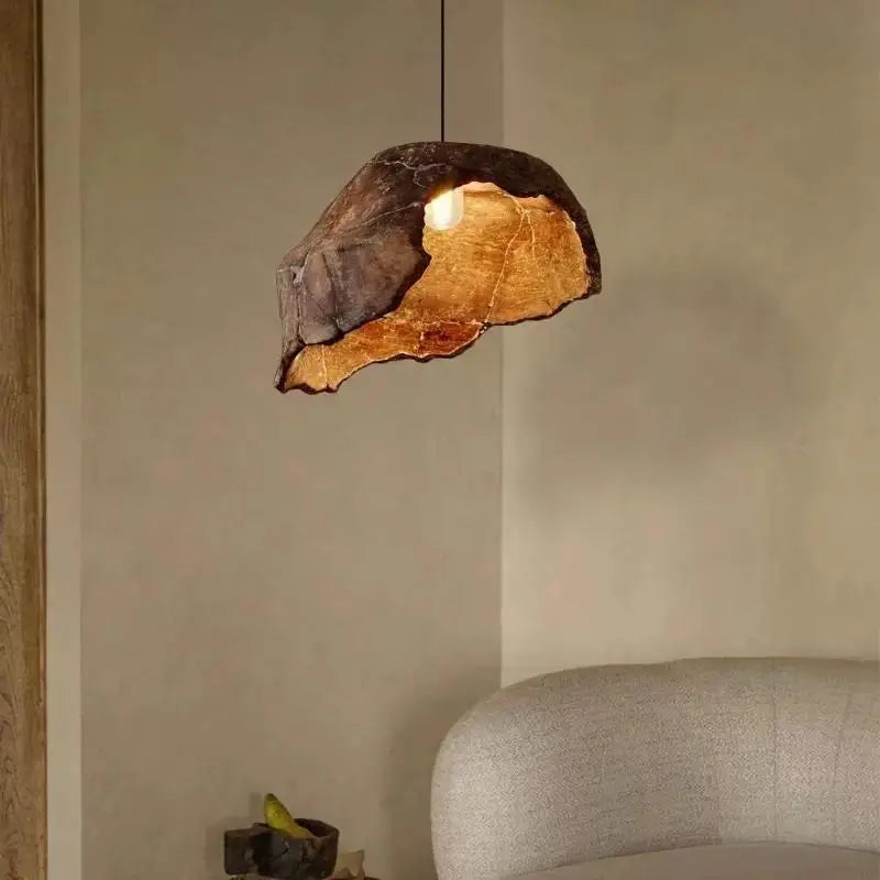 Lotus Zen™ Wabi-Sabi Pendant Lamp – Japanese Retro Hanging Light for Guesthouse & Zen Interior Decor by PurelyhomeDeco