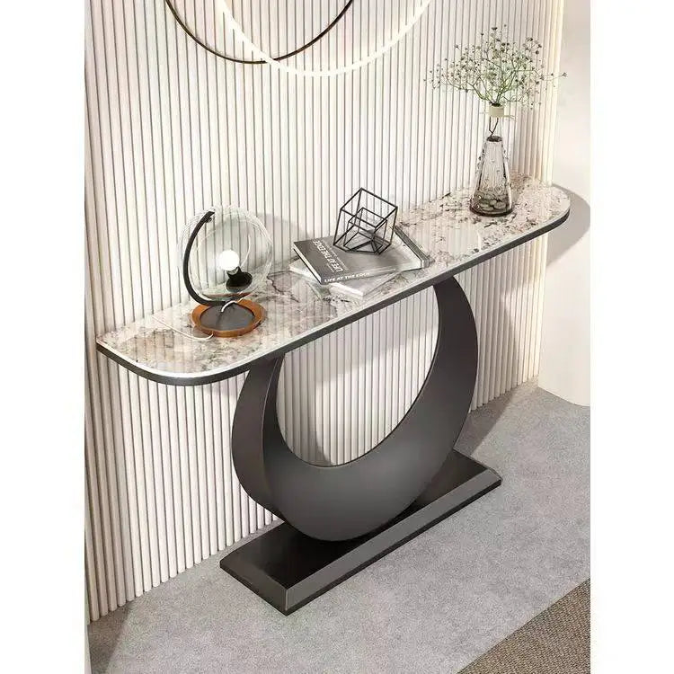 KALYX Modern Slab Hallway Console by PurelyhomeDeco