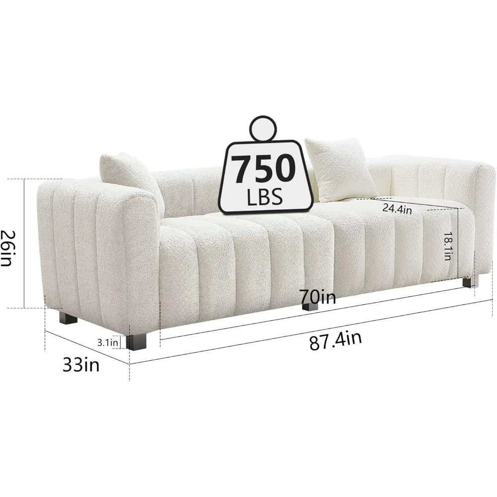 BOUCLEA™ 3-Seat Sofa by PurelyhomeDeco