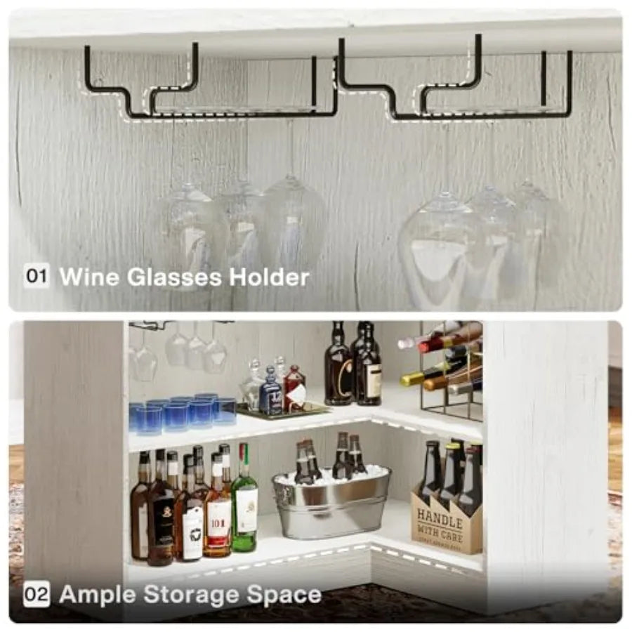 ELIXIR EDGE™ Bar Cabinet by PurelyhomeDeco