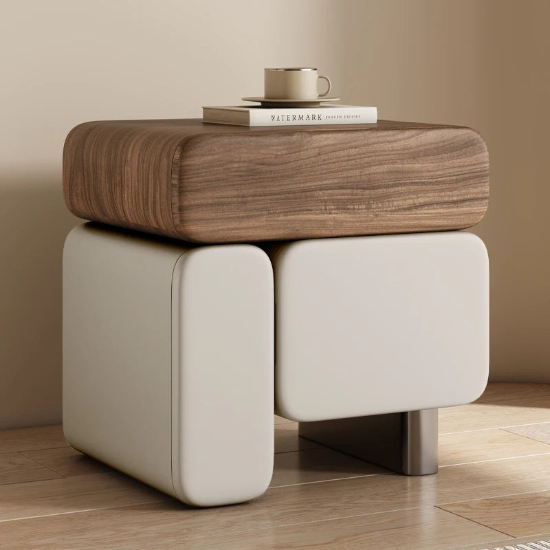 Veloura™ Luxury Bedside Table – Elegant Nordic Nightstand with Stylish Storage for Modern Bedrooms by PurelyhomeDeco