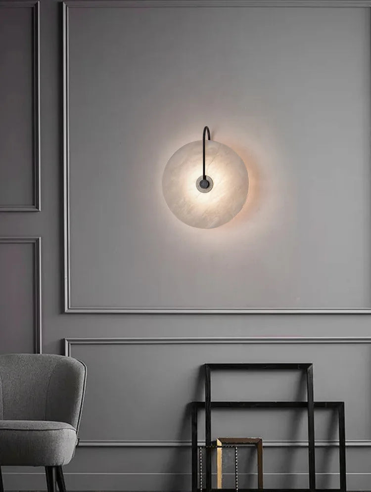 Selene Stone Wall Lamp by PurelyhomeDeco