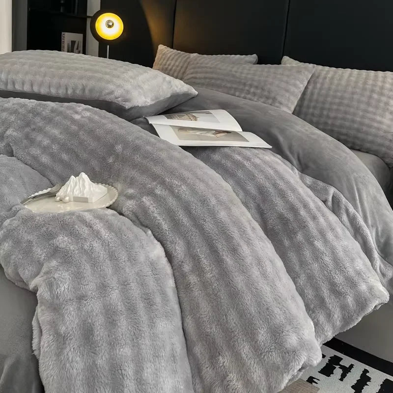 Arctic Plush Duvet by PurelyhomeDeco