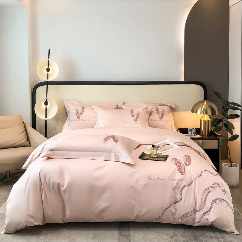 SOLÈNE Cotton Embroidery Series by PurelyhomeDeco