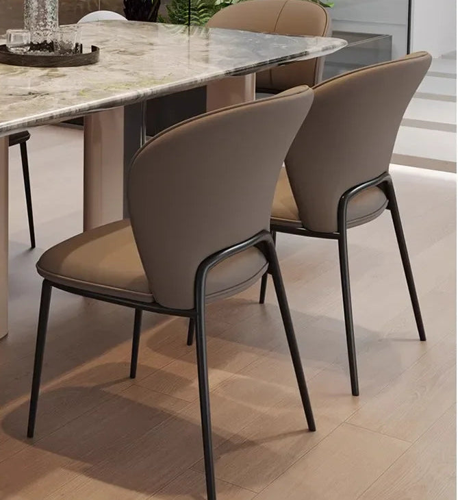 INKÉRA™ Italian Extendable Ink Stone Dining Set (140–220 cm) by PurelyhomeDeco
