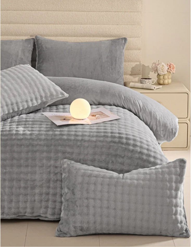 Arctic Plush Duvet by PurelyhomeDeco