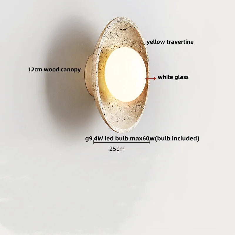 Solin Travertine Light by PurelyhomeDeco