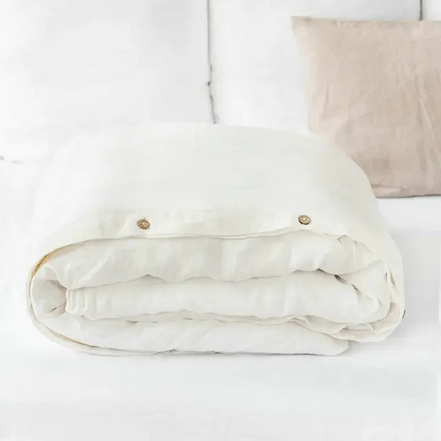 VELARÉ™ Natural French Linen Duvet Cover – Durable, Breathable, Luxury Home Textiles by PurelyhomeDeco