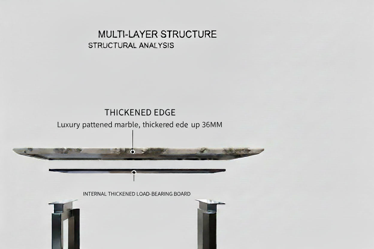 LITHA™ Luxury Stone Table by PurelyhomeDeco