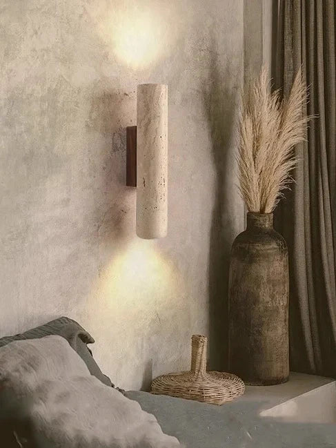 Sabi Stone Sconce by PurelyhomeDeco