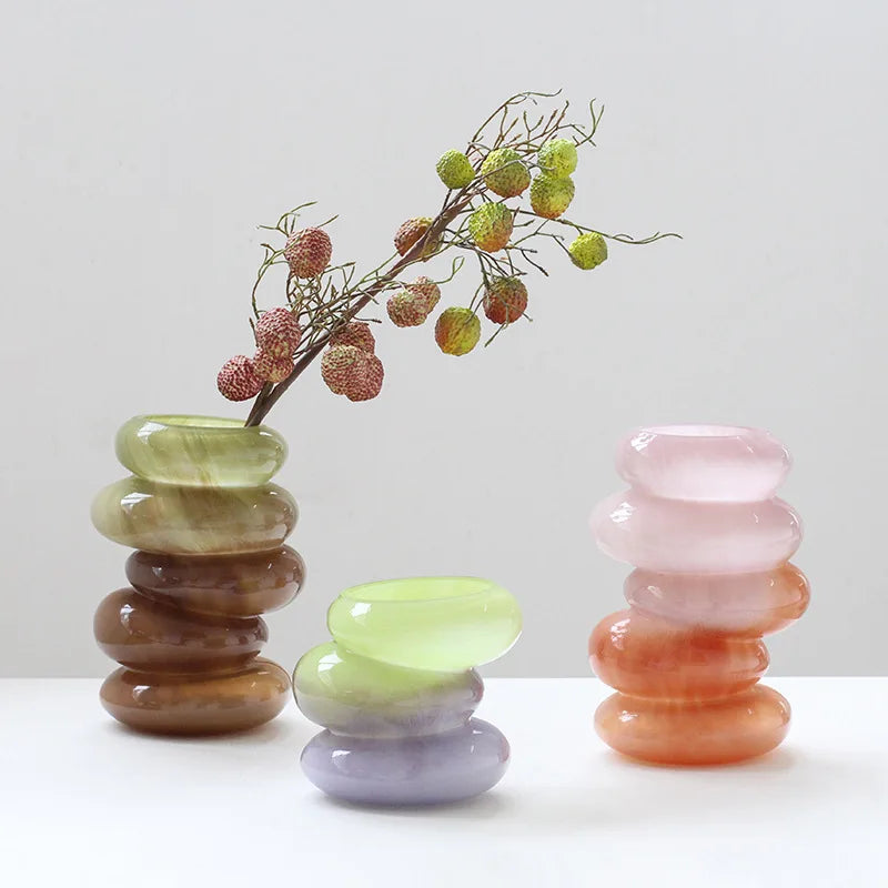 Crystal Pebble Flow by PurelyhomeDeco