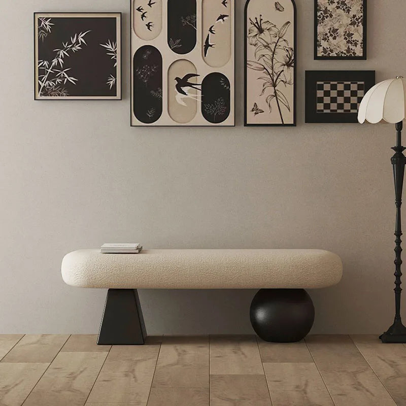 ‌MAISON SKANDRA™ Designer Entryway Bench by PurelyhomeDeco