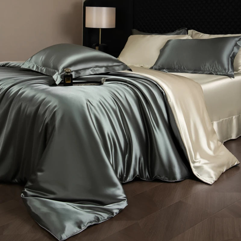 SÉRA Silk Blend Bedding Set by PurelyhomeDeco